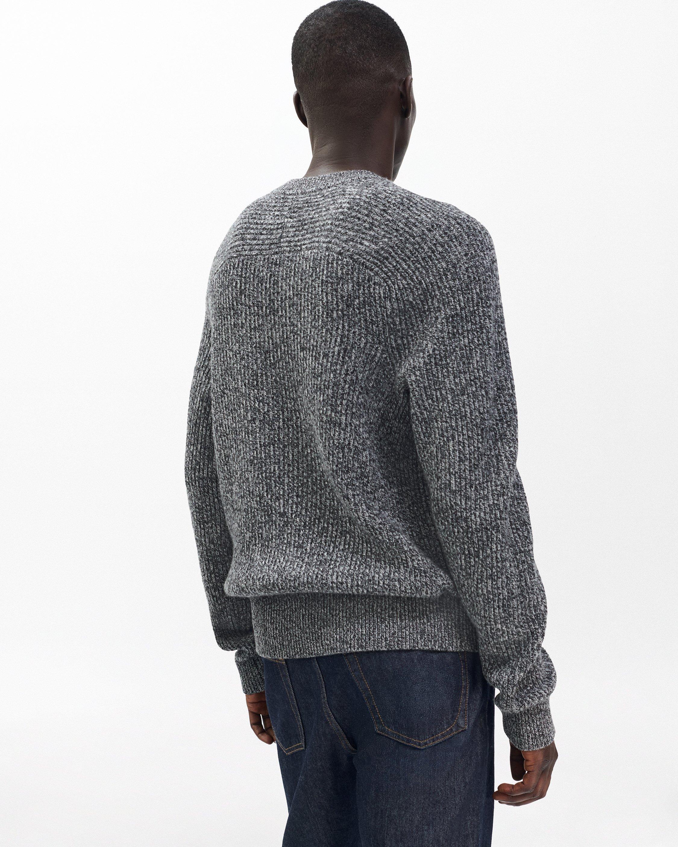 Walker Marled Mixed-Media Sweater by RAG&BONE