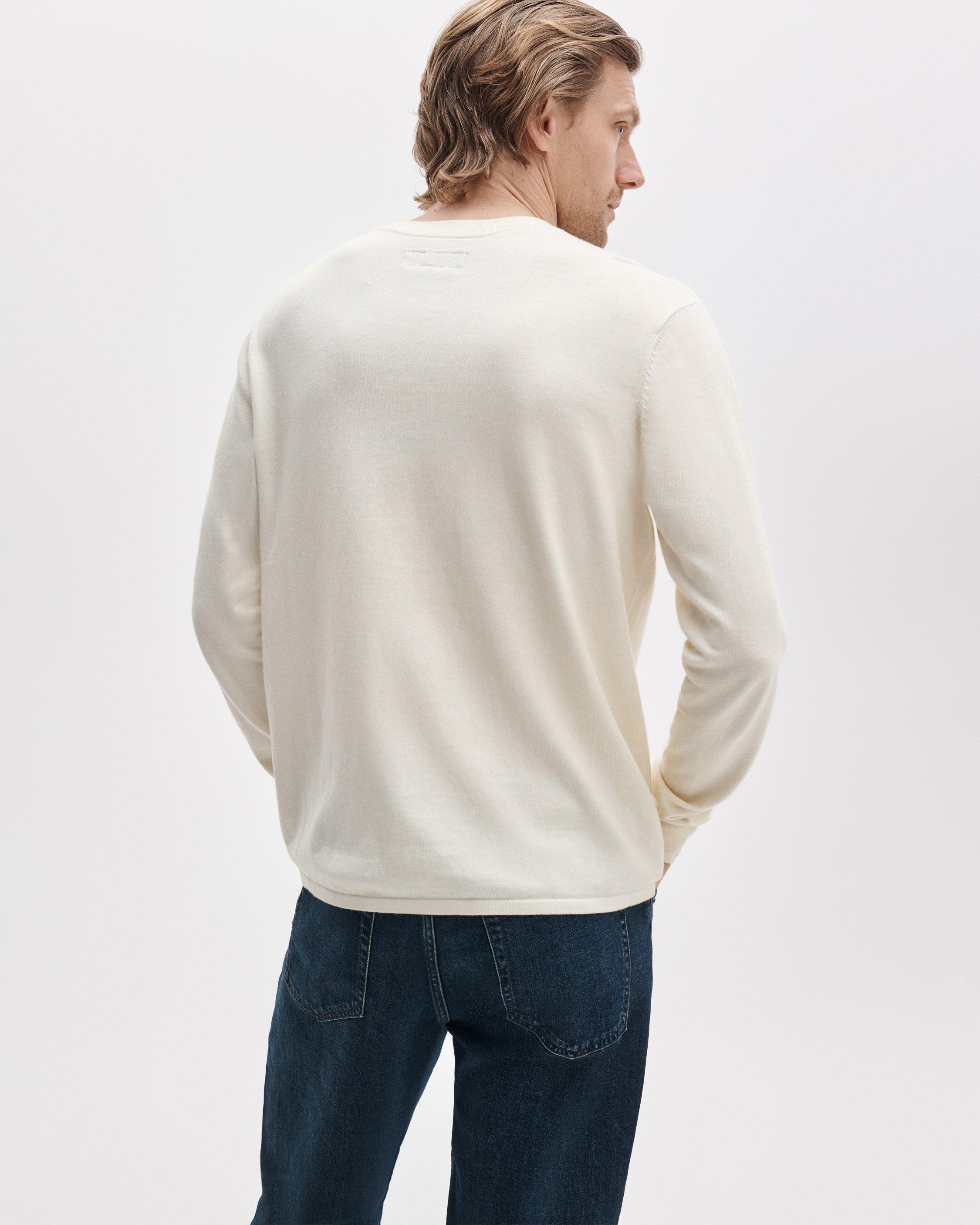 Washed Cotton Henley Sweater by RAG&BONE