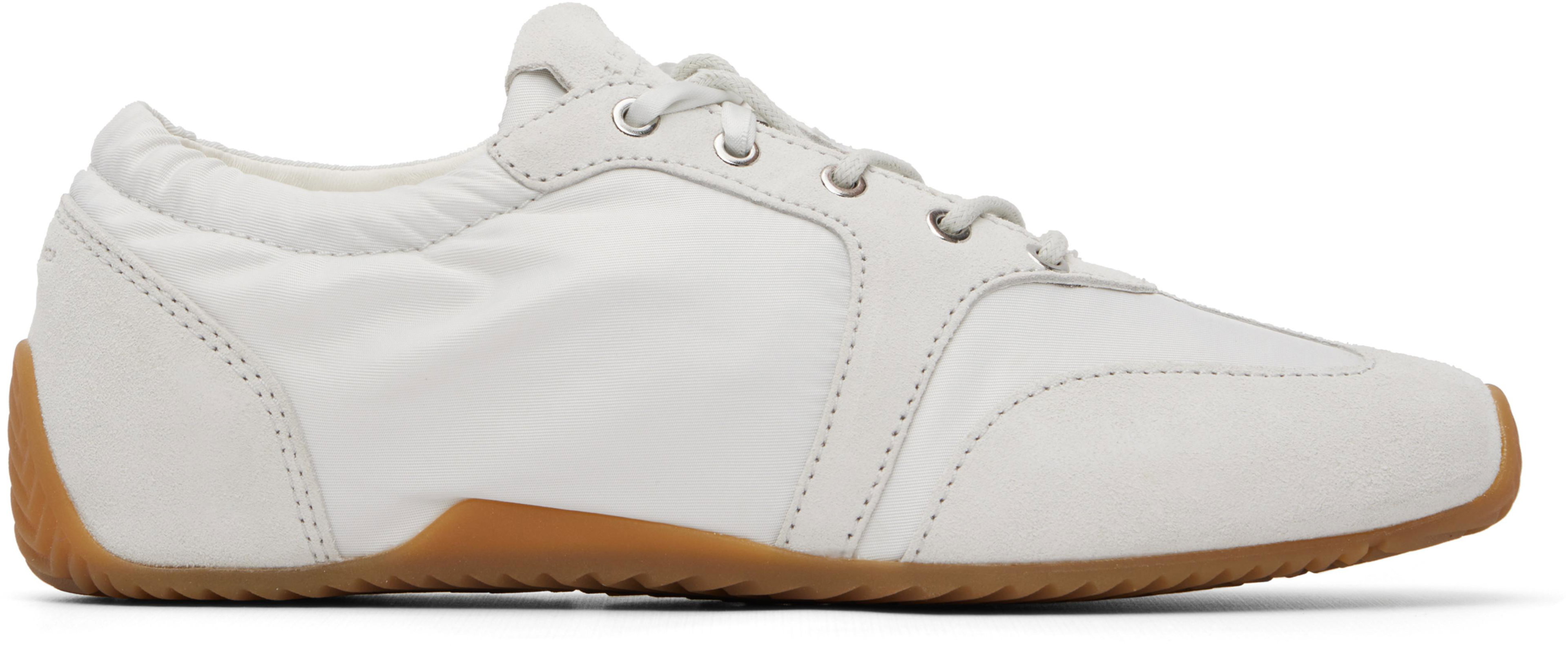 White Emilee Ballet Runner Sneakers by RAG&BONE