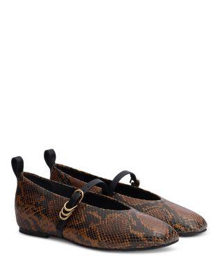 Women's Spire Embossed Leather Mary Janes by RAG&BONE