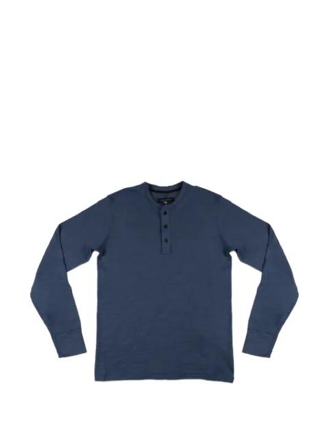 button-fastening T-shirt by RAG&BONE