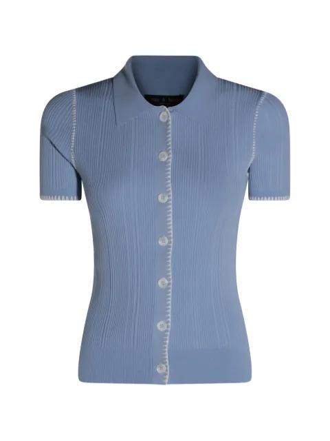 button ribbed knitwear by RAG&BONE