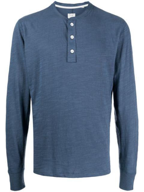cotton Henley  T-shirt by RAG&BONE