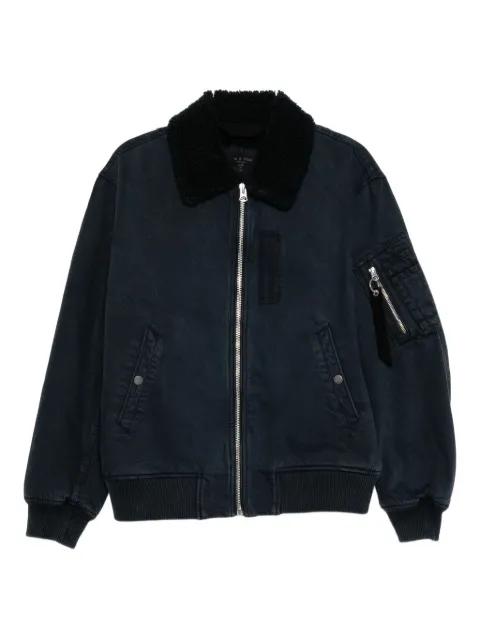 denim bomber jacket by RAG&BONE