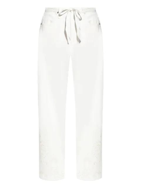 embroidery drawstring trousers by RAG&BONE