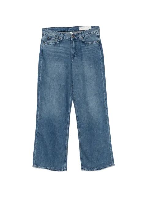 faded-effect wide-leg jeans by RAG&BONE