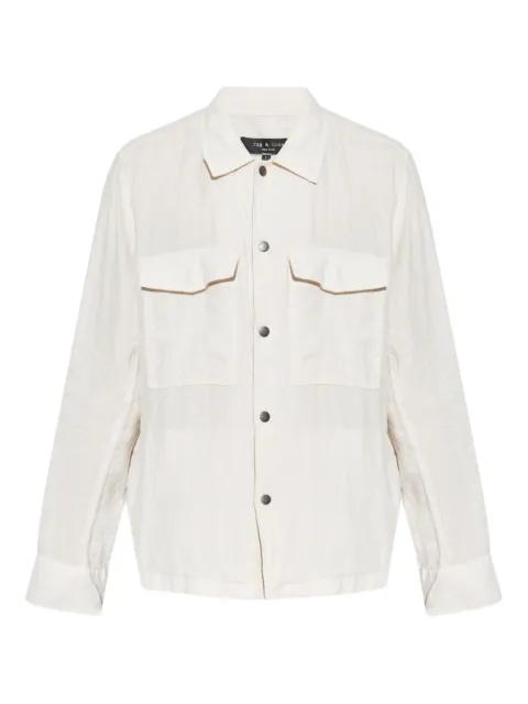 linen shirt jacket by RAG&BONE