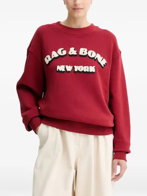 logo-appliqué sweatshirt by RAG&BONE