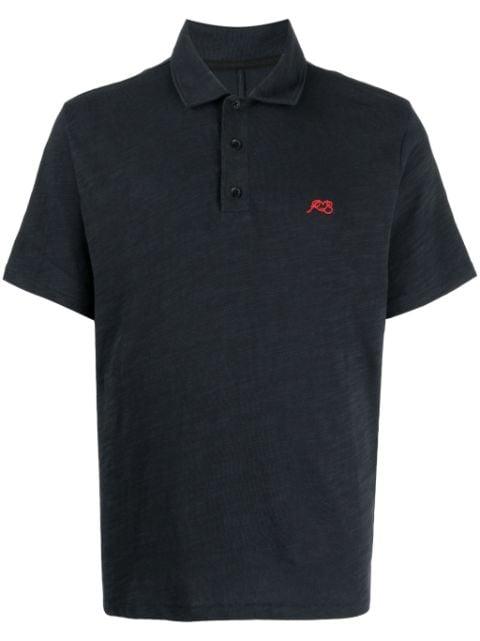 logo-embroidered polo shirt by RAG&BONE