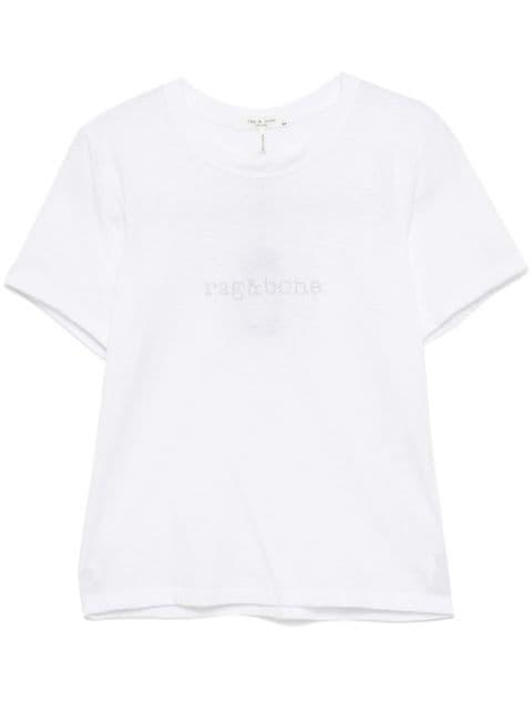 logo-stud T-shirt by RAG&BONE