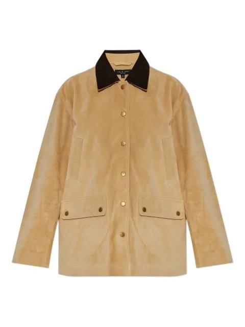 press-stud suede jacket by RAG&BONE