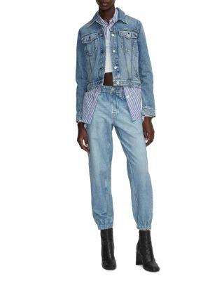 rb Miramar Cotton Terry Jogger Sweatpant Jeans in Kacy by RAG&BONE