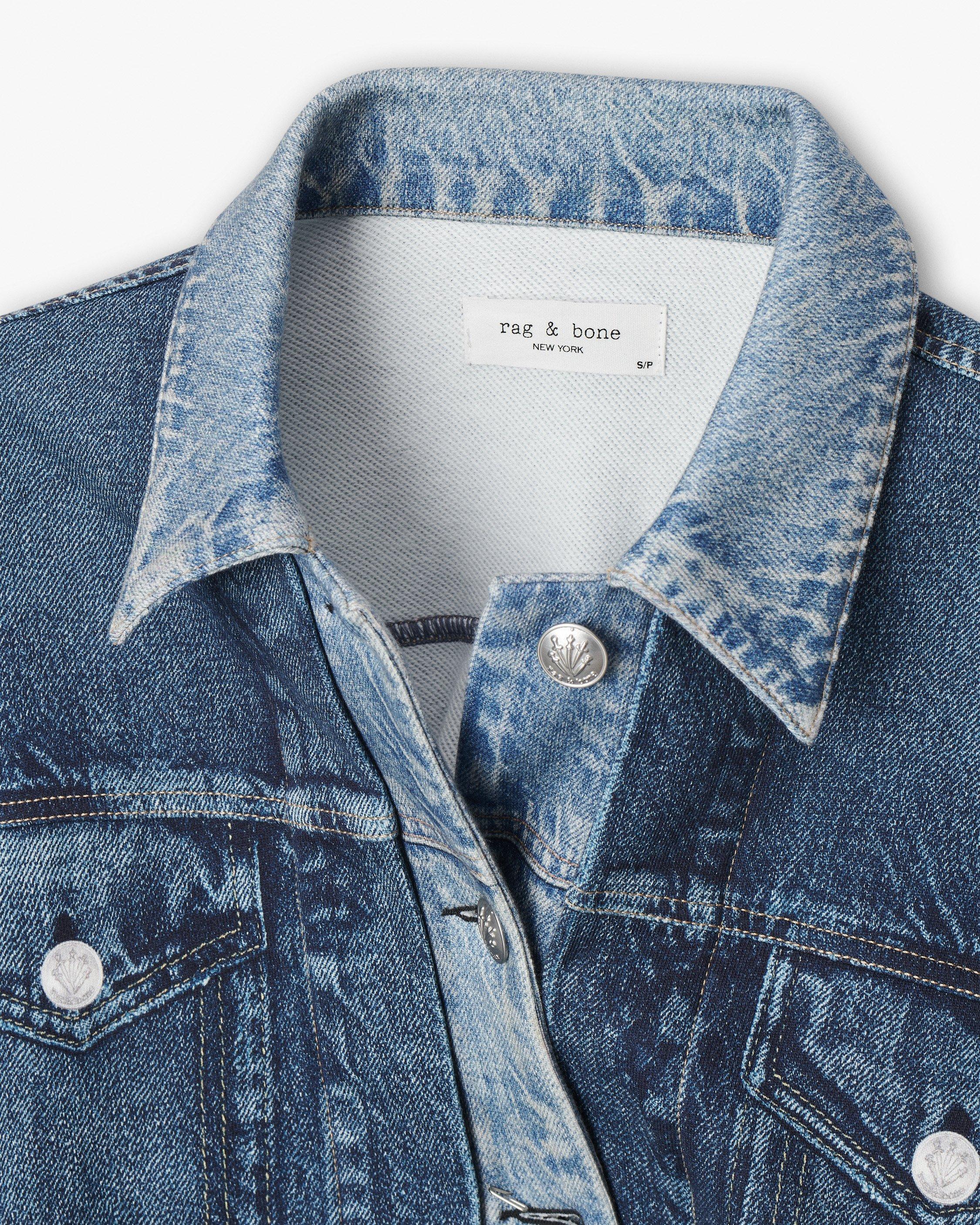 rb Miramar Oversized Combo Trucker Jacket by RAG&BONE