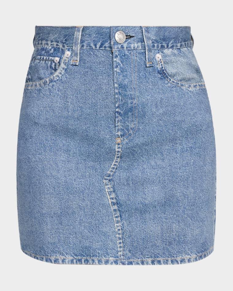 rb Miramar Ponte Mini Skirt by RAG&BONE