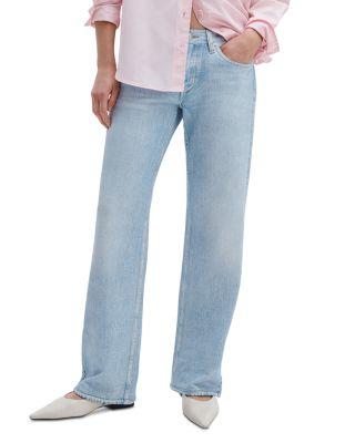 rb Miramar Terry Cam Mid Rise Sweatpant Jeans in Aria by RAG&BONE