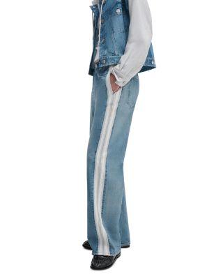 rb Miramar Terry Pull On Wide Leg Sweatpant Jeans by RAG&BONE rb Miramar Terry Pull On Wide Leg Sweatpant Jeans by RAG&BONE