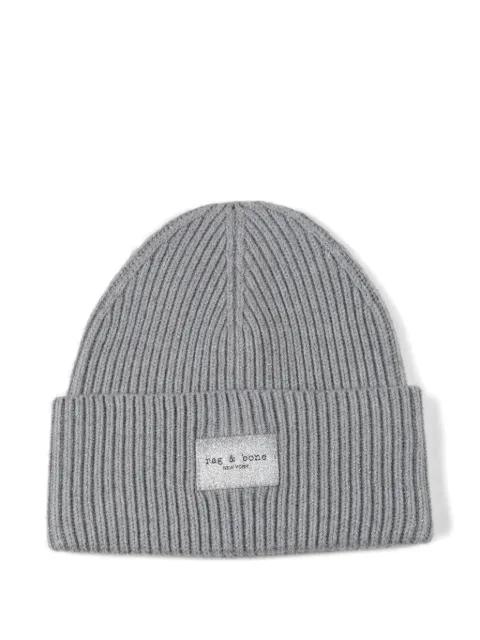 ribbed beanie hat by RAG&BONE
