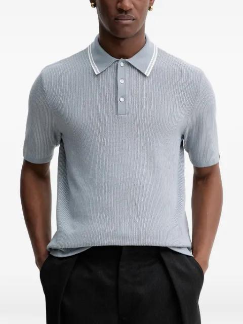ribbed-knit polo shirt by RAG&BONE