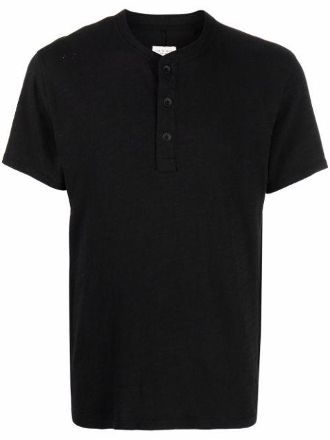 short-sleeve henley T-shirt by RAG&BONE