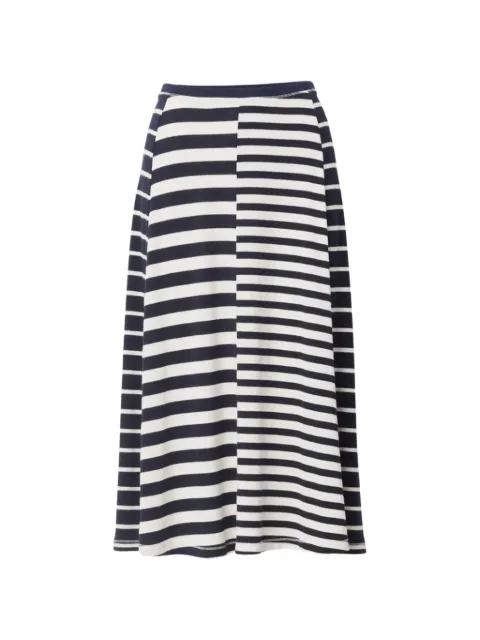 stripe-pattern knitted skirt by RAG&BONE