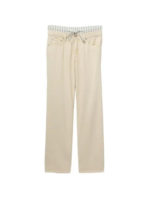 striped-waist trousers by RAG&BONE