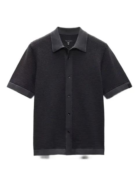 textured short-sleeve shirt by RAG&BONE