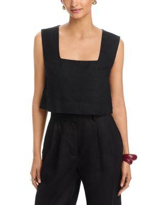 Akira Linen Top by RAILS