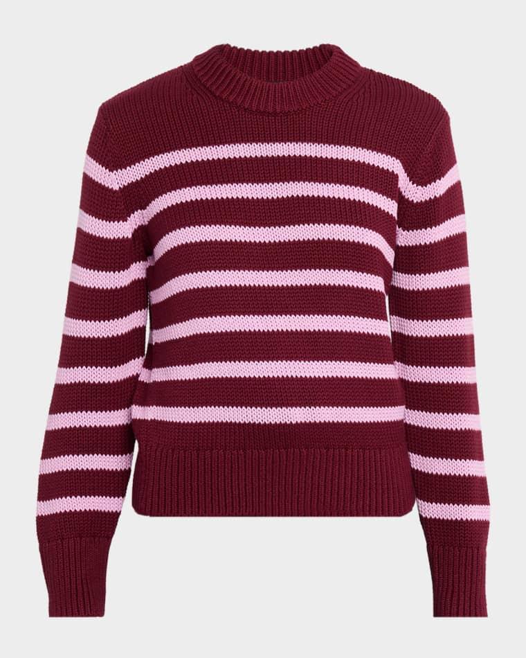 Alise Stripe Crewneck Sweater by RAILS