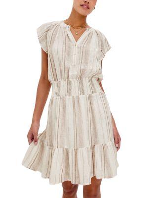 Augustine Smocked Dress by RAILS