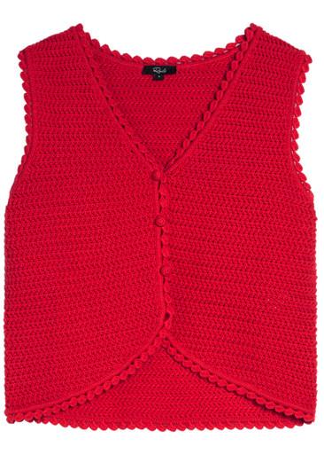 Calypso knit cotton crop top by RAILS