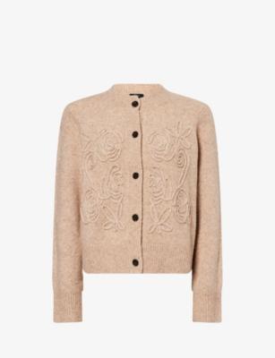 Coralee Embroidered Knitted Cardigan by RAILS