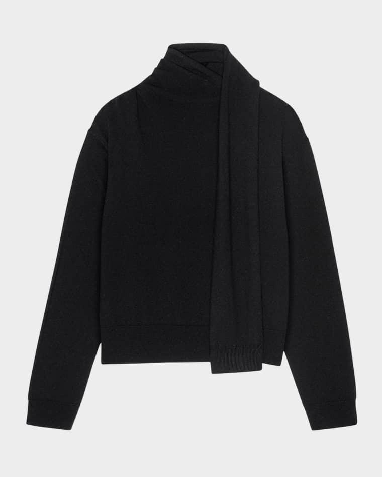 Cortina Wool-Cashmere Scarf Sweater by RAILS