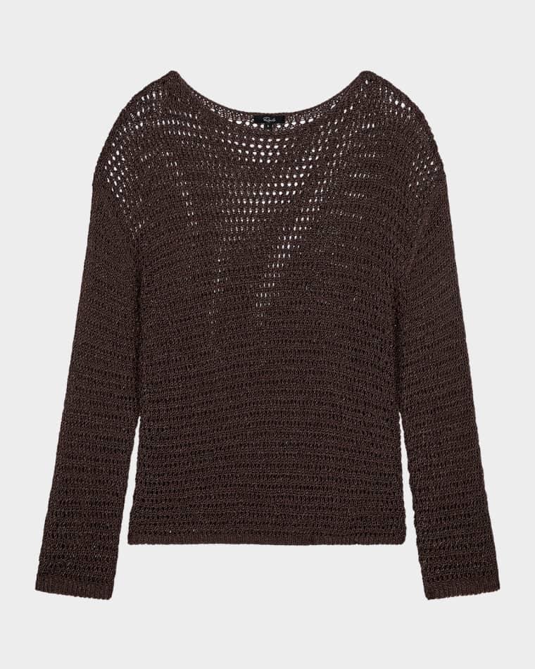 Evangeline Open-Weave Sweater by RAILS