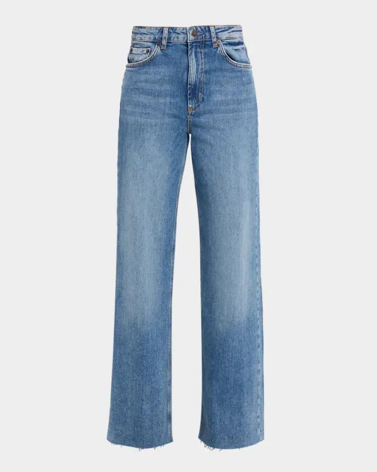 Getty Wide High-Rise Jeans by RAILS