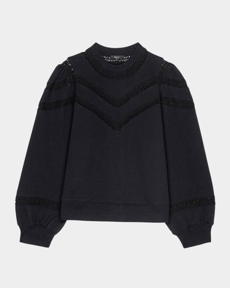 Isles Embroidered Crewneck Sweatshirt by RAILS