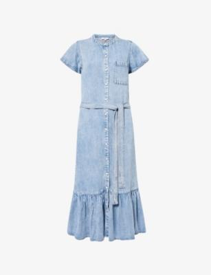 Kahlo Belted Woven Midi Dress by RAILS