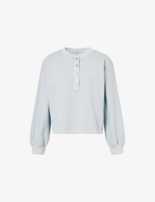 Leonie Round-Neck Cotton-Jersey Sweatshirt by RAILS