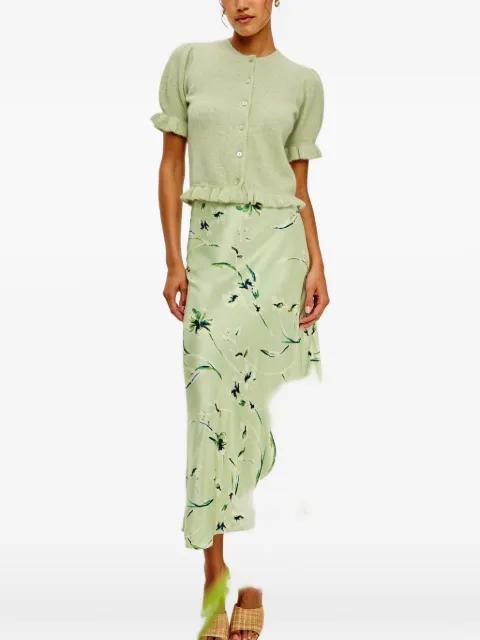 Lora ruffled-sleeve cardigan by RAILS