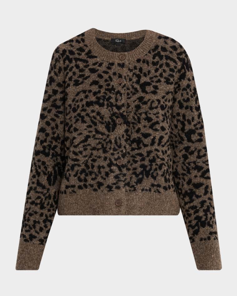Matilda Spotted Crewneck Cardigan by RAILS