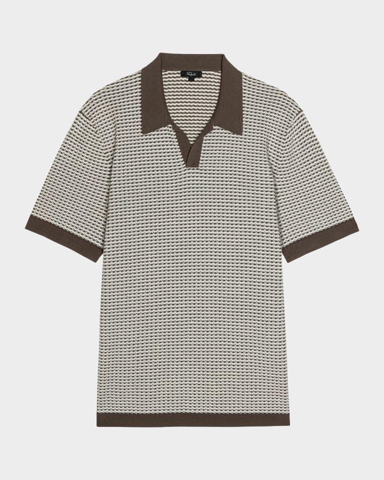 Men's Hayden Cotton and Silk Polo Sweater by RAILS