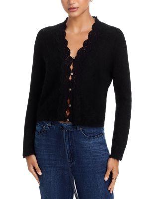 Mer Scalloped Lace Cardigan by RAILS