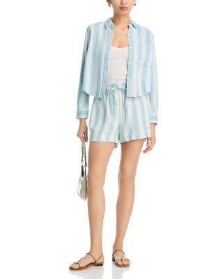 Ocean Stripe Malin Top & Foster Shorts - Exclusive by RAILS
