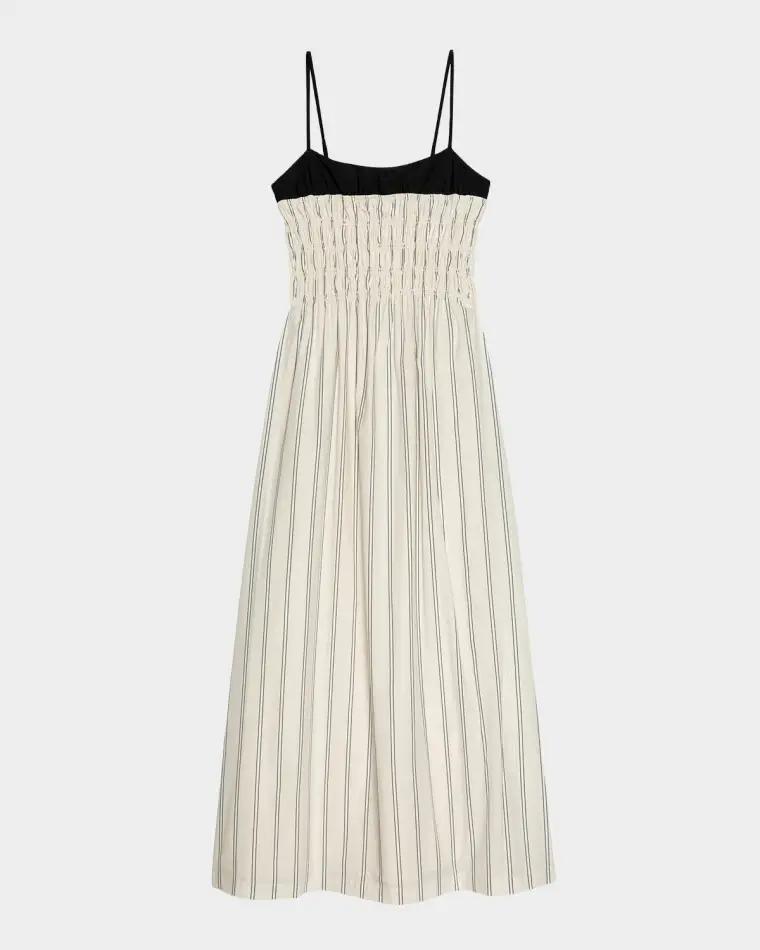 Primrose Pinstripe Cotton Poplin Midi Dress by RAILS