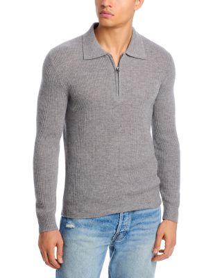Quarter Zip Wool Sweater by RAILS