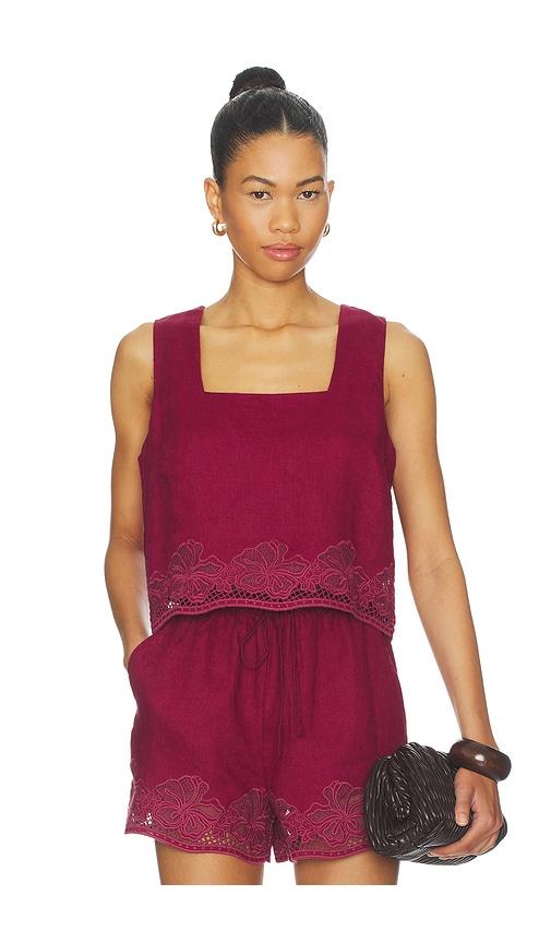 Rails Alira Top in Burgundy by RAILS