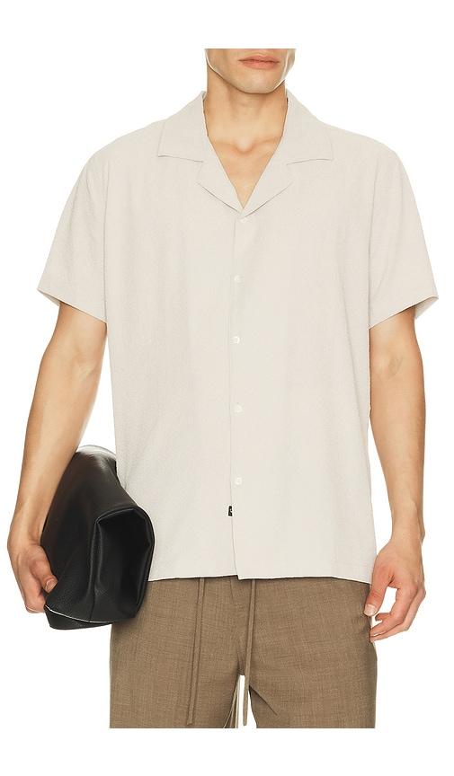 Rails Amalfi Camp Collared Shirt in Grey by RAILS