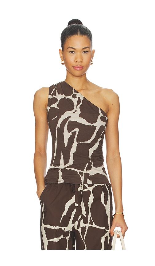 Rails Dorothy Top in Brown,Cream by RAILS