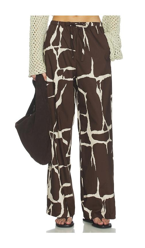 Rails Emmie Pant in Brown,Cream by RAILS