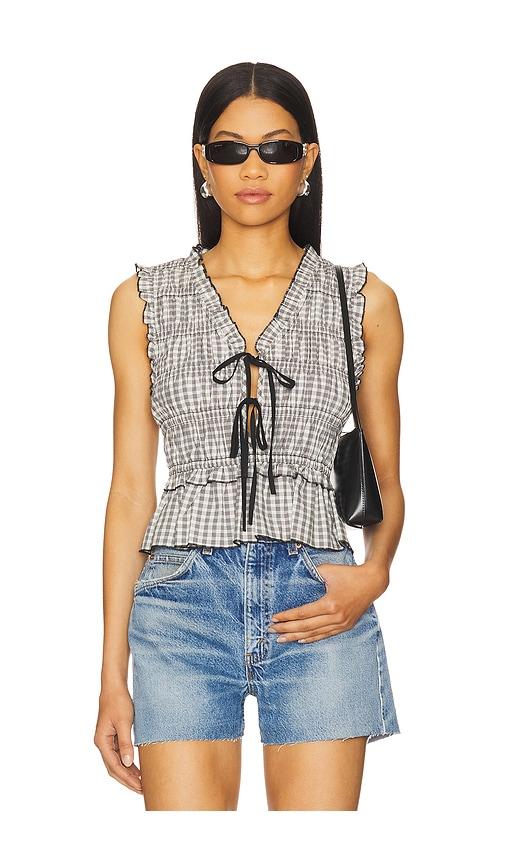 Rails Martine Top in Black by RAILS