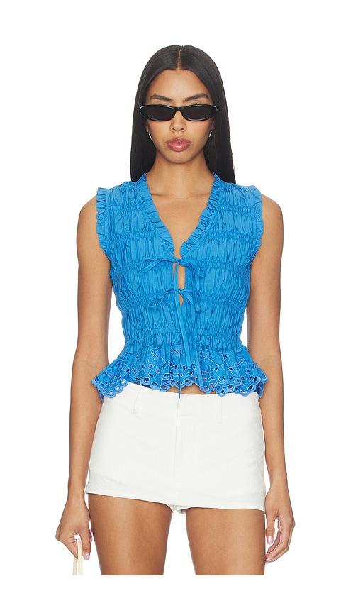 Rails Martine Top in Blue by RAILS